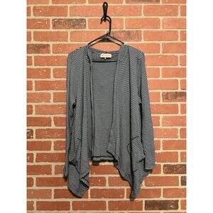 Philosophy Long Sleeve Hooded Cardigan - L